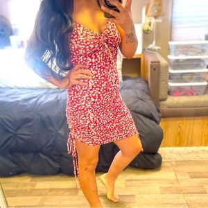 SHEIN dress with adjustable ties